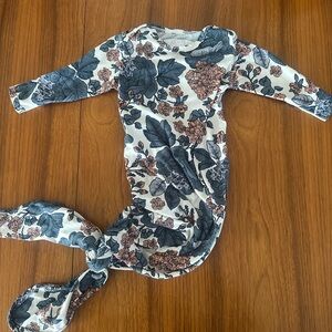 Floral Baby Knotted Gown